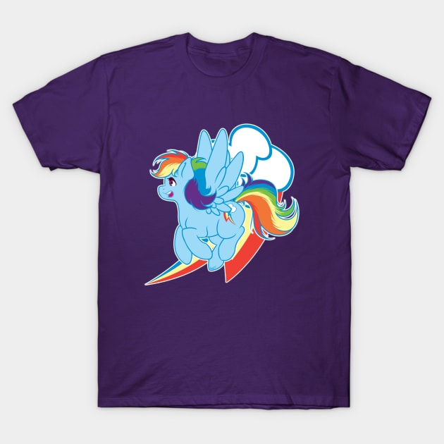 Loyal Rainbow Dash T-Shirt by Eiskafe